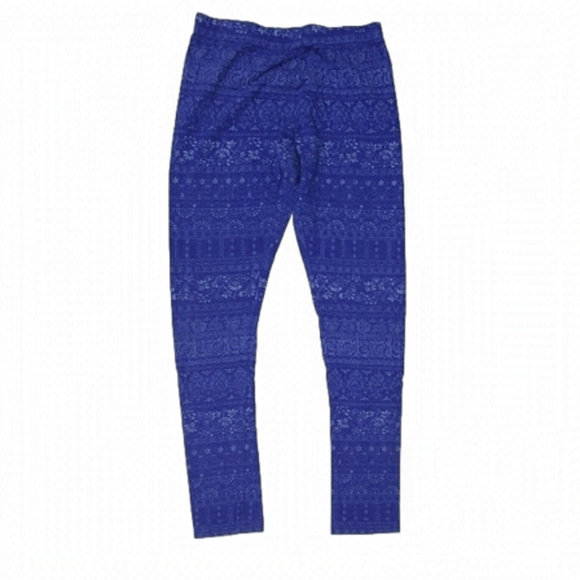 George Other - Girl's Leggings - Indigo print - Size 14-16